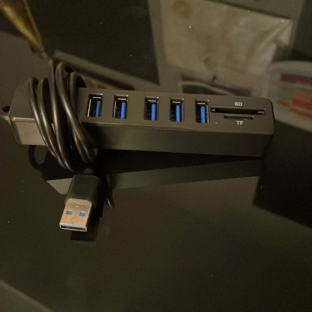 USB Port with SD and TF slots